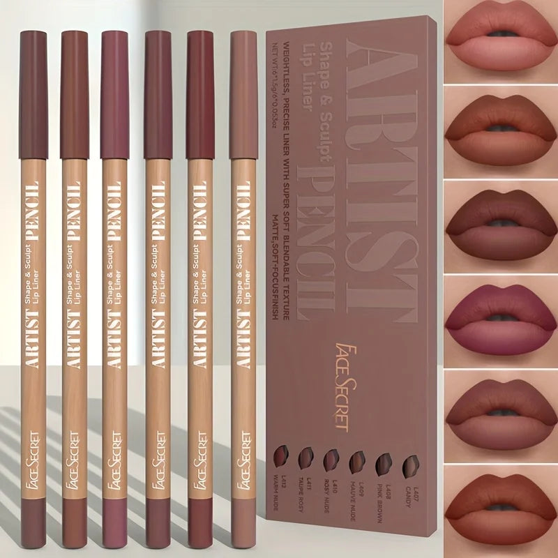 Velvet Matte Lip Pencil Set