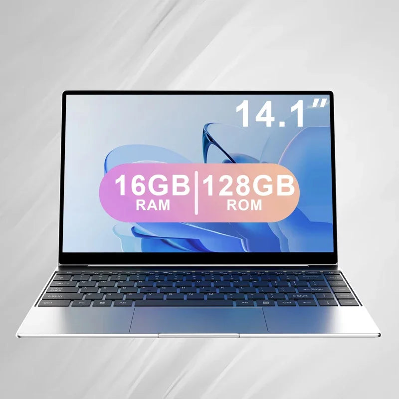 Windows 11 Pro New Ultra Slim 14.1 Laptop Intel N3700 16GB RAM 2TB SSD 1920*1080 Display Gaming Office Study PC