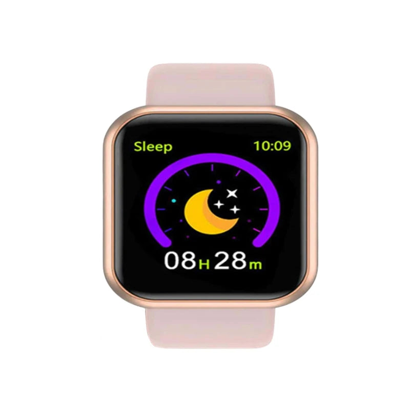 Sports Smartwatch For Men Women Watches Fitness Heart Rate Monitor Electronic Smart Watch Calory Music Player Y68 Bracelet Kids