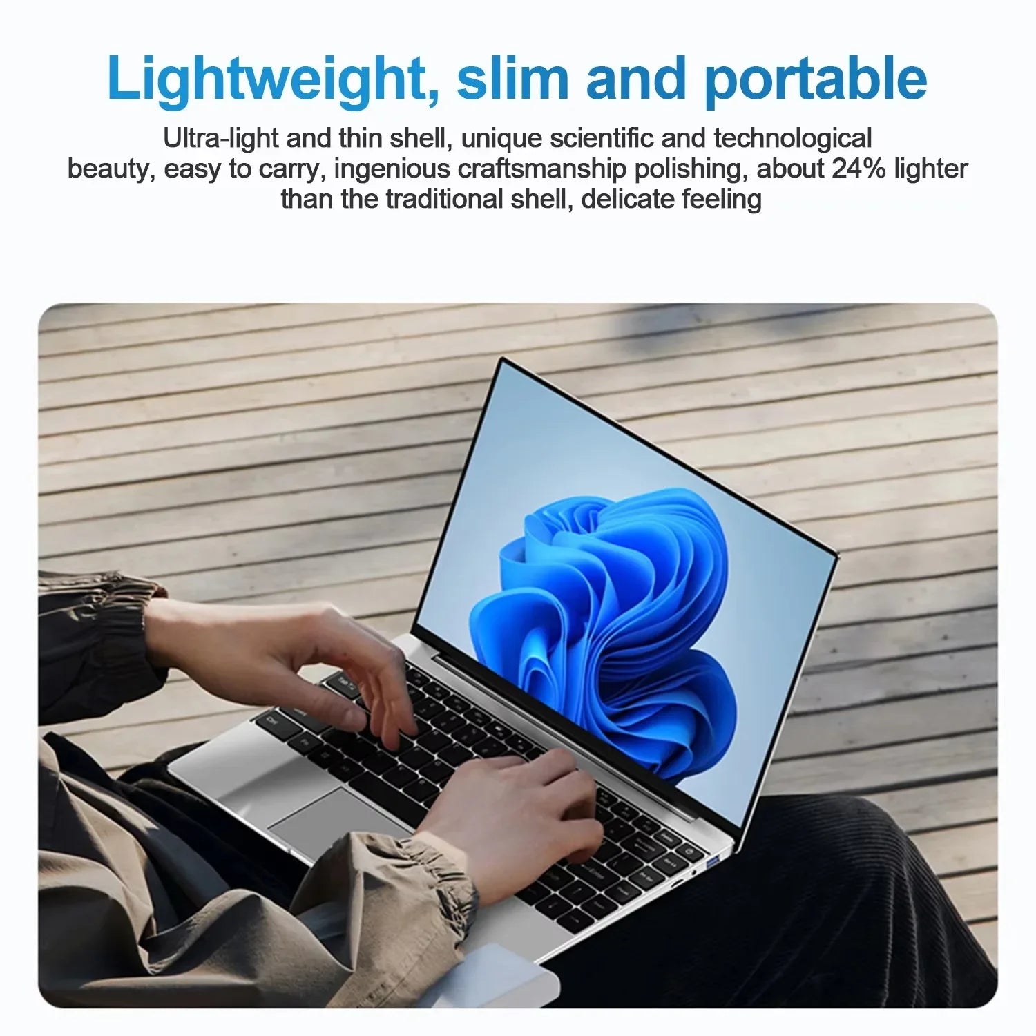 Windows 11 Pro New Ultra Slim 14.1 Laptop Intel N3700 16GB RAM 2TB SSD 1920*1080 Display Gaming Office Study PC