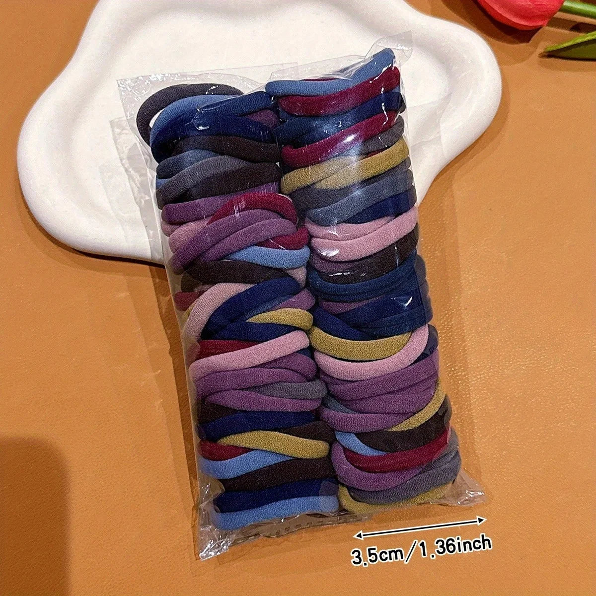 Colorful Ealstic Hair Ties for Girls Ponytail Hold Scrunchie Rubber Band women Fashion Hair Accessories elastic hair bands