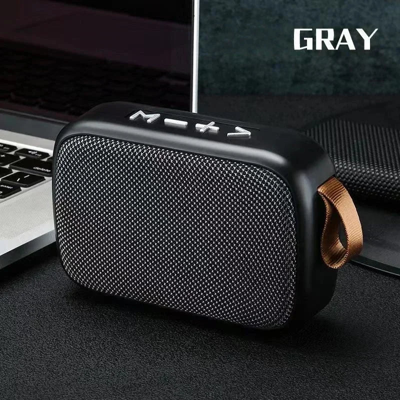 Mini Fabric Speaker Portable Wireless Soundbar Bluetooth 5.0 Outdoor Indoor Sport HIFI Loudspeaker J Support TF Card FM L Radio