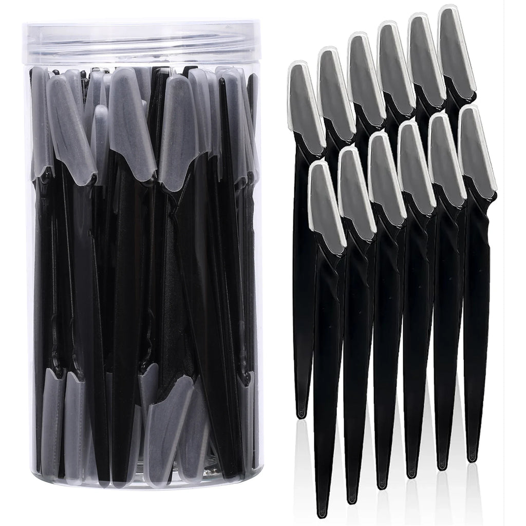 Wholesale 5/10/30/40pcs  Razor for Trimmer and Women Eyebrow and Men Shaver with Hair Razor and Face  Protective Cover,Safe rap