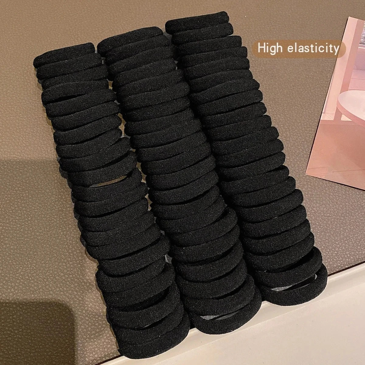 Colorful Ealstic Hair Ties for Girls Ponytail Hold Scrunchie Rubber Band women Fashion Hair Accessories elastic hair bands