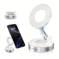 Car Mount Electric Vacuum Magnetic Holder Foldable Strong Suction Stand For Cell Phone For iphone 12 13 14 15 16 Live Streaming